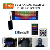 Pantalla Publicitaria Flexible A Todo Color Led D Bluetooth