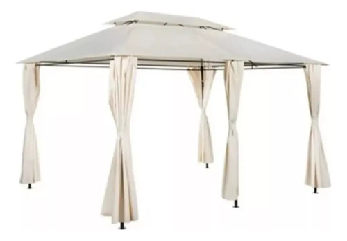 Repuesto Techo Para Lluvia Pérgola Romana 3x4 Impermeable 