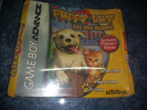 Nintendo Gameboy Advance Video Juego Puppy Luv No Es Usado