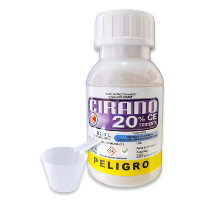 Insecticida Urbano Cirano 240ml Tridente Arañas Cucarachas Pulgas | Envío gratis