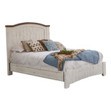 Cama Completa Pueblo Blanco Queen Size. Dess Muebles