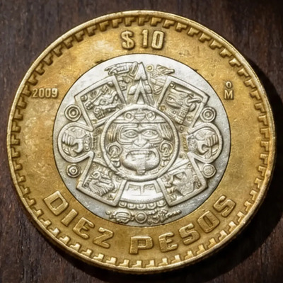 Moneda Bimetálica 10 Pesos  1997 A 2024 Pxpieza | Meses sin interés