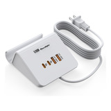 Vhbw Cargador 45w Usb C,estación De Carga Rápida Gan 4puerto