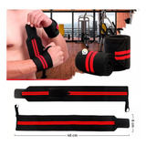 Muñequeras Straps Levantamiento Pesas Crossfit Vendas Gym