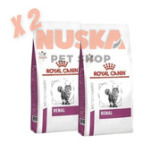 Royal Canin Renal Cat Gato 2 Kg X 2 Unidades Nuska