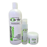 1 Shampoo Vit 1lt + Vitamina E 150gr + 1 Seda Cristal 120ml