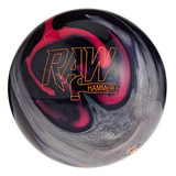 Bola De Bowling Hammer Purpura/rosa/plateado 5.5kg