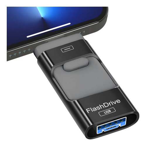 Memoria Usb 3.0 \u002F 4 En 1 32 Gb Para iPhone Android Y Tipo-c | Meses sin interés