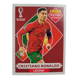 Lámina Cristiano Ronaldo Base Extra Legend Panini Qatar 2022