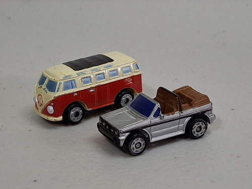 Galoob Lote De 2 Micromachines Volkswagen Vw Golf Combi