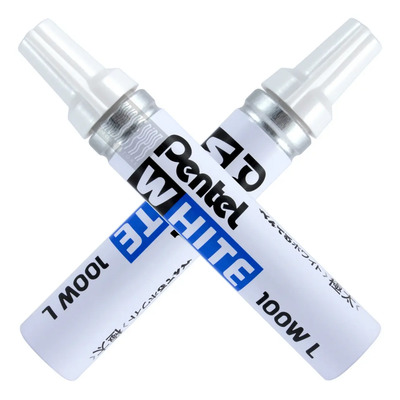 2pack Marcadores Pentel White L Permanent Graffiti Tag Paint | Envío gratis