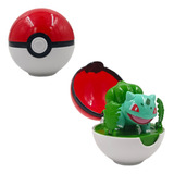 Figura Coleccionable Bulbasaur Pokemon Pokebola Original