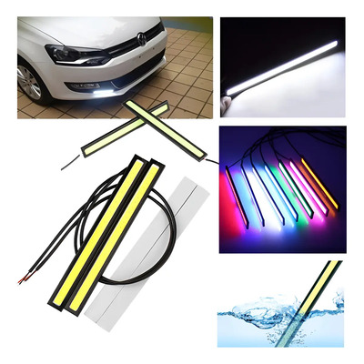 4 Barras Tira Led Cob 17 Cm Luz De Niebla Circulacion Diurna | MercadoLibre