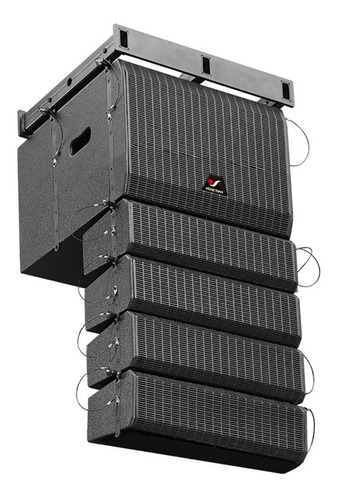 Venetian Ven2412la Sistema Line Array Activo 800 Watts Rms