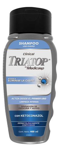 Triatop Shampoo Clinical Limp. Intensa C/ketoconazol 400ml