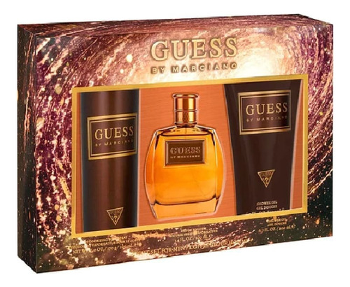 Guess Marciano Set Edt 100ml+226ml Deo + 200ml S/g Hombre