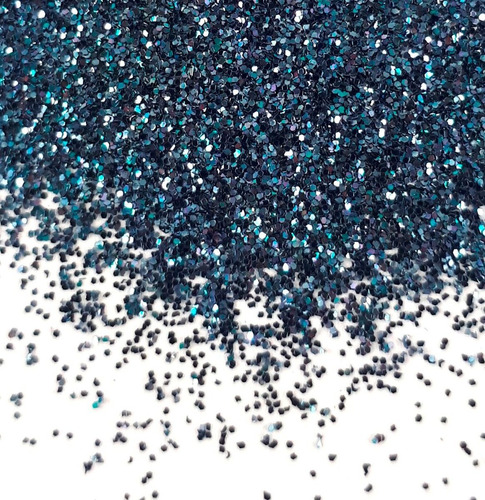 Glitter Em Poliéster 015 Grafite Azulado - 1kg