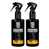 Kit 2x Grooming Modelador Barba Cabelo Bigode Big Barber