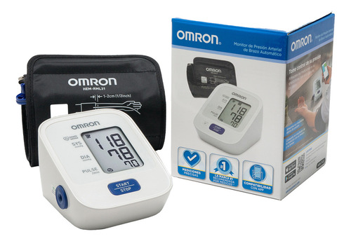 Omron Hem-7122 Tensiómetro Digital De Brazo Automático Blanco