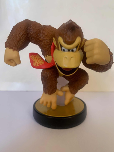 Donkey Kong Amiibo Wii U (super Smash Bros Series)