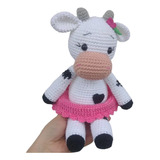 Vaca Amigurumi _ Muñeco De Apego Crochet