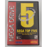 Cartucho Mega Drive Tectoy Sega Top Five Completinho...