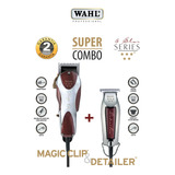 Kit Corte De Cabelo Wahl Clipper Magic Clip 220v E Detailer