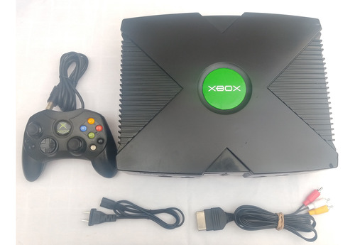 Xbox Clasico De 160gb Completo Y Funcionando.