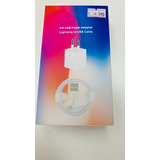 Cargador iPhone 5w Usb Power Adapter Lightning To Usb Cable