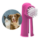 Pack X3 Cepillo Dental P/ Perro Gato Mascota Dientes Dedal