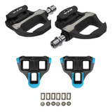 Pedal Clip Road Estrada Speed Rolamento Selado Com Tacos