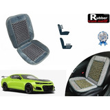 Cubre Respaldo Gris Asiento Bolitas Camaro Zl1 2024