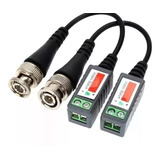 02 Par Video Balun Passivo Cftv Conversor Utp Hd Ahd/tvi/cvi