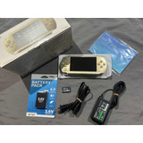 Psp Fat Modelo 1000 Gold Champagne C/caja 64gb Muchos Juegos