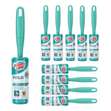 Tira Pelo Cachorro Gato Sofá Rolinho C/ 30 Folhas Kit 10 Pc