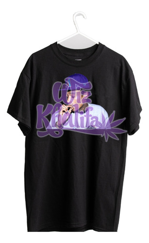 Camiseta Wiz Khalifa Fumando Maconha Wizkhalifa Beck