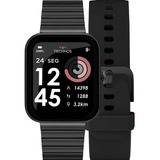 Relógio Smartwatch Technos Resistente 2 Pulseiras Preto