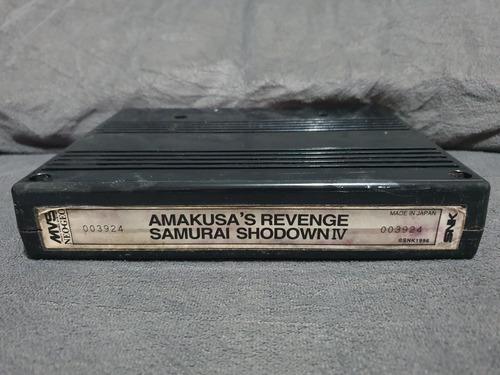 Samurai Shodown Iv Amakusa's Revenge Neo Geo Mvs 003924