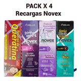 Pack X4 Recarga Novex Queratina - g a $311