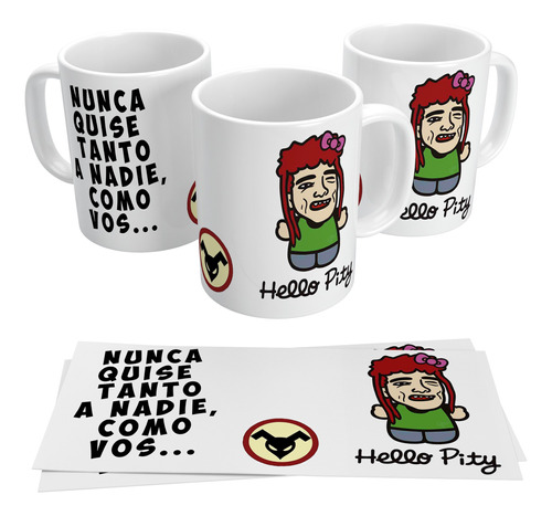 Taza De Ceramica Hello Pity Intoxicados 03