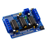 Puente H Shield L293d Control De Motores Arduino, Pic