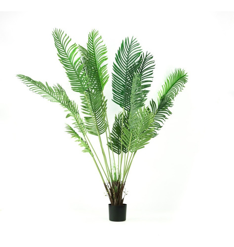 Planta Artificial Grande Decoración Maceta Palmera Areca