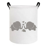 Essme Baby Laundry Basket, Elephant Hamperbaby Cesta Para Nu
