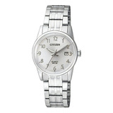 Reloj Citizen Mujer Clasico 50m Calendario Eu600057b