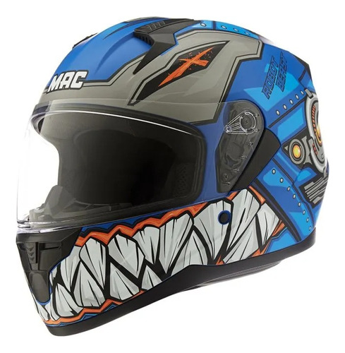 Casco Integral Mac Bass Monster -en Teo Motos