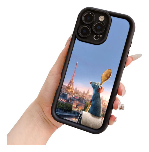 Funda Celular Uso Rudo Diseño Ratón Cocinero Eiffel París Para Oppo A5pro,reno15,a55