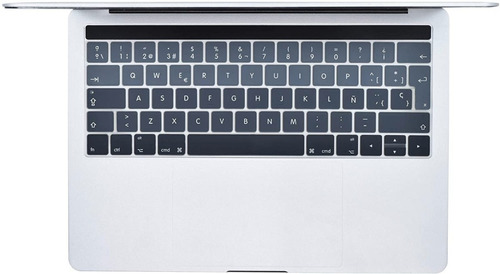 Protector De Teclado Para Macbook Pro Touch 13-15 Gris Degra