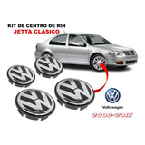 Kit De 4 Centros De Rin Para Vw Jetta Clasico 2008-2015 56mm