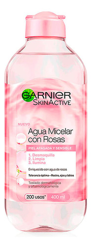 Agua Micelar De Rosas Garnier 400 Ml