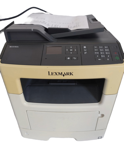 Multifuncional Lexmark Mx310dn Laser Copiadora Duplex Scan